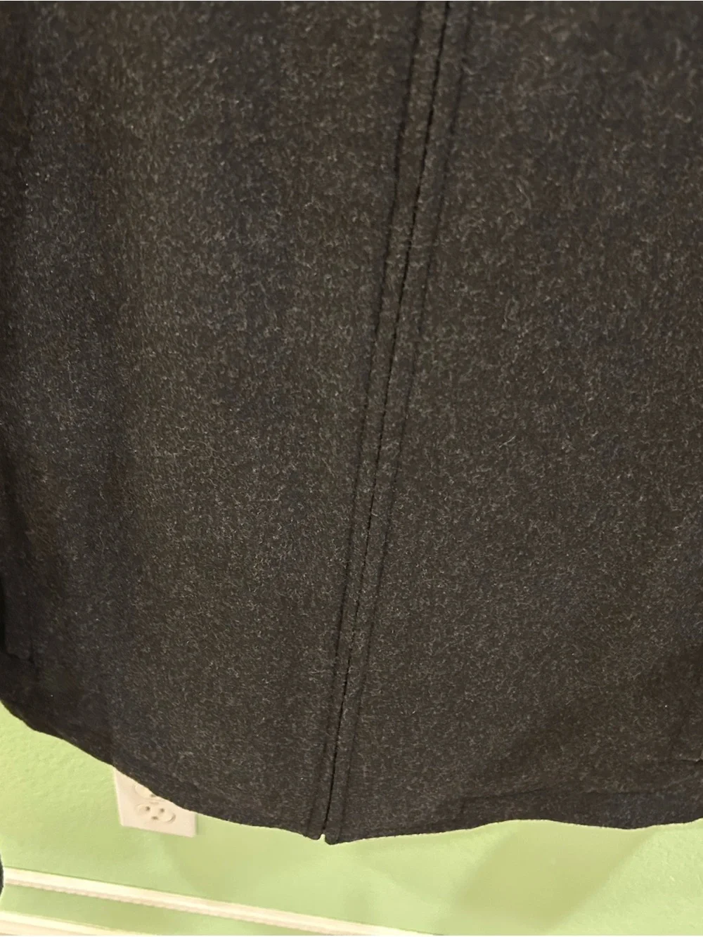 Banana Republic Men's Charcoal Zip-Front Jacket Medium